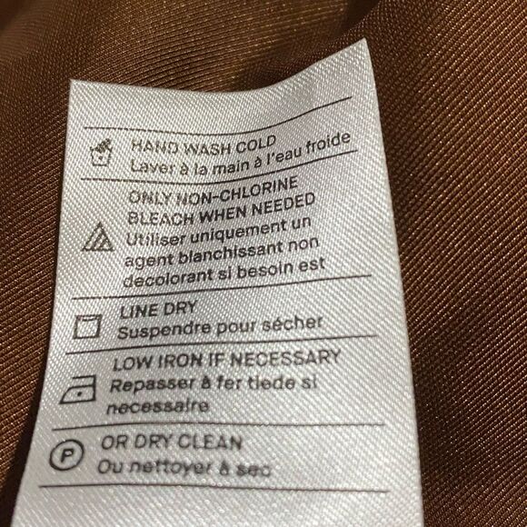 Vince X Revolve Faux Fur Mahogany Brown Belted Coat Ultra Chic Soft Quiet Luxury - Picture 12 of 14